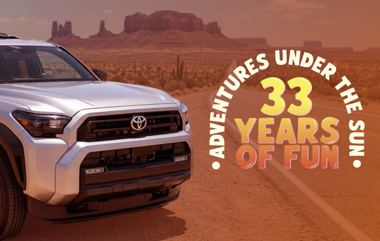 Adventures under the sun, 33 years of fun